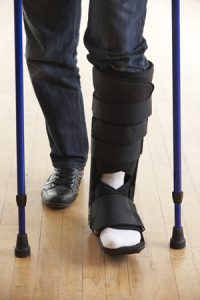 Leg injury claims