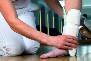 ankle injury compensation