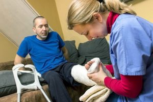 leg injury compensation