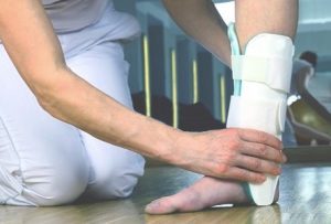 Sprained ankle