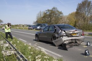 Company car accident