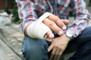 Tendon injury at work