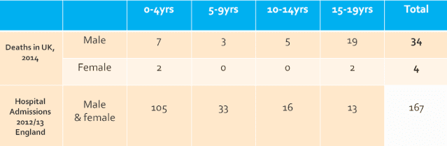 Spain swimming pool accident statistics