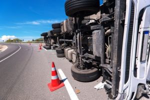 hit by an Irish lorry