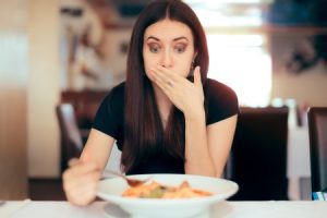 Allergic reaction in restaurant