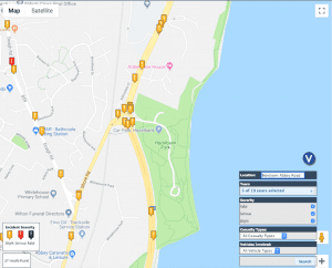 Newtownabbey road accident statistics