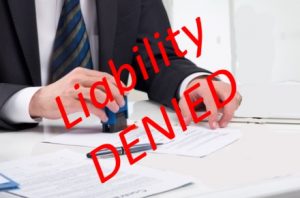 Insurance company denied liability