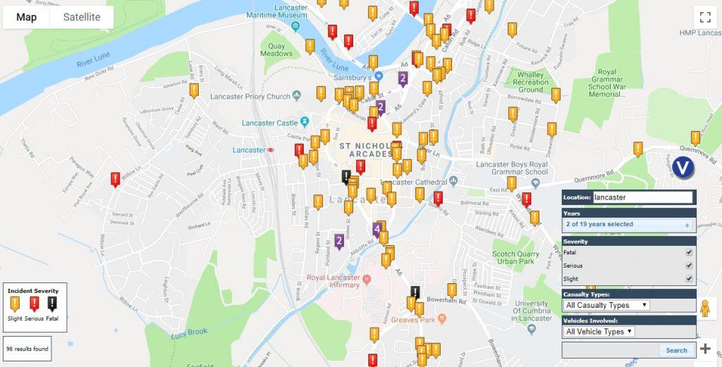 Lancaster Car Accident Statistics