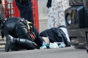 Hit and run pedestrian accident