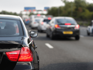 Car Crash On The Motorway