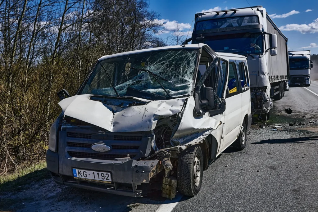 a vehicle crashed in margate