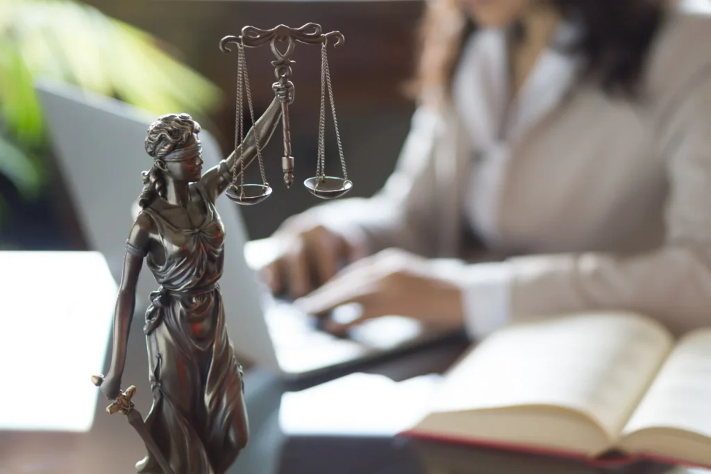 a personal injury solicitor in gloucester with a client