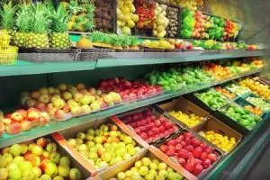 a picture showing an aisle in sainsburys